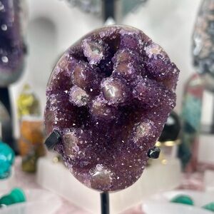 Druzy Amethyst on Stand 🔮🍇🔮 DAS5